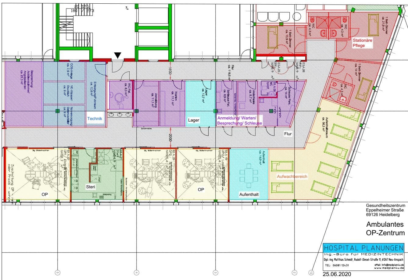 Gesundheitszentrum Bahnstadt Heidelberg – OP-Zentrum – Bild 4