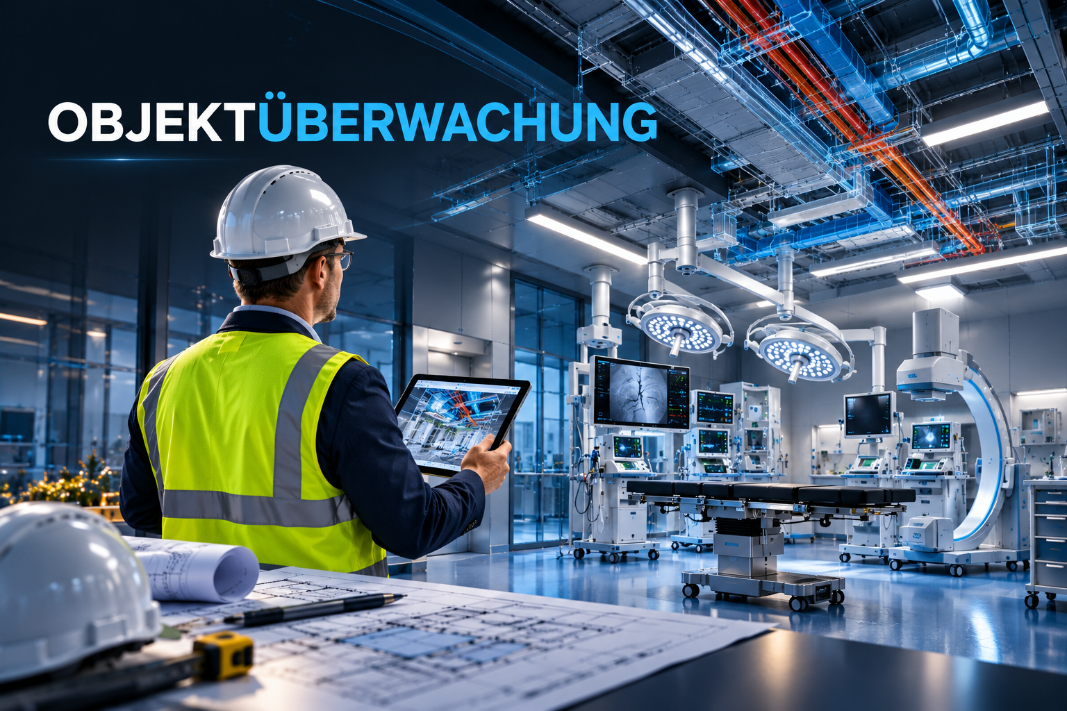Objektüberwachung auf der Baustelle